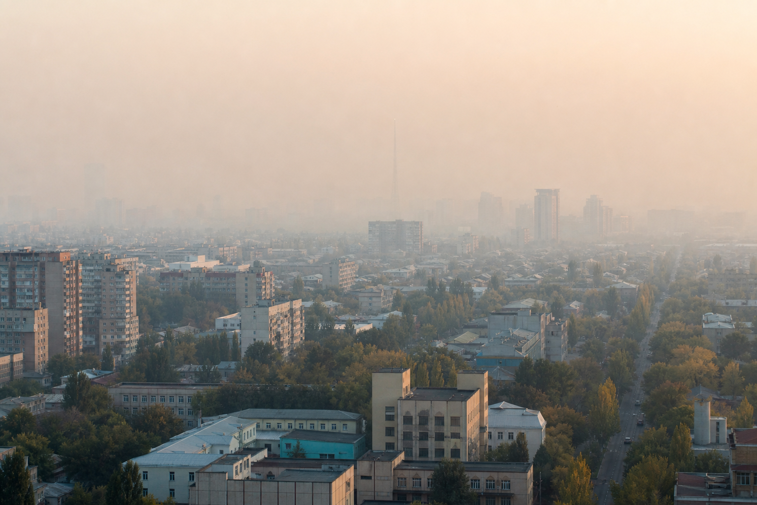 Смог и духота ожидаются в пяти городах Казахстана 24 сентября  
