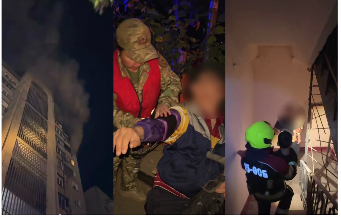 Алматыда пәтер өртеніп, 10 адам құтқарылды