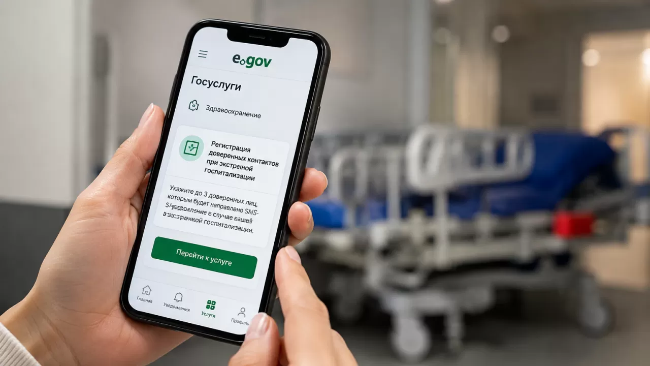 Если пациент не сможет позвонить: на eGov появилась новая функция 