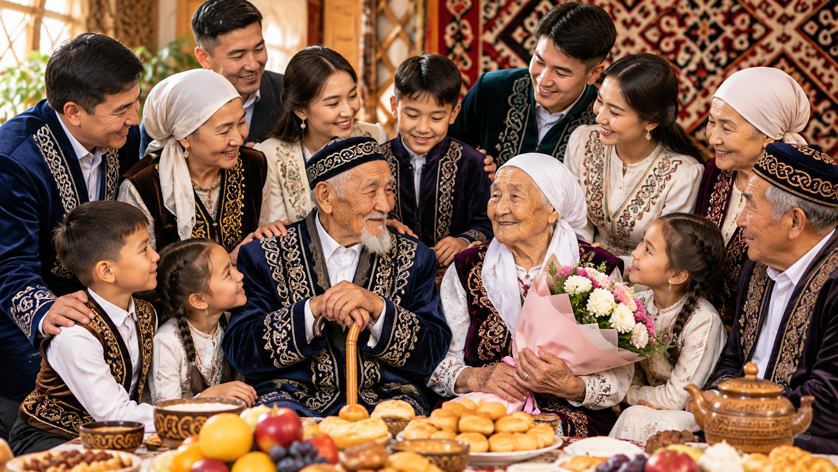 Самой старшей пенсионерке Казахстана исполнилось 106 лет  