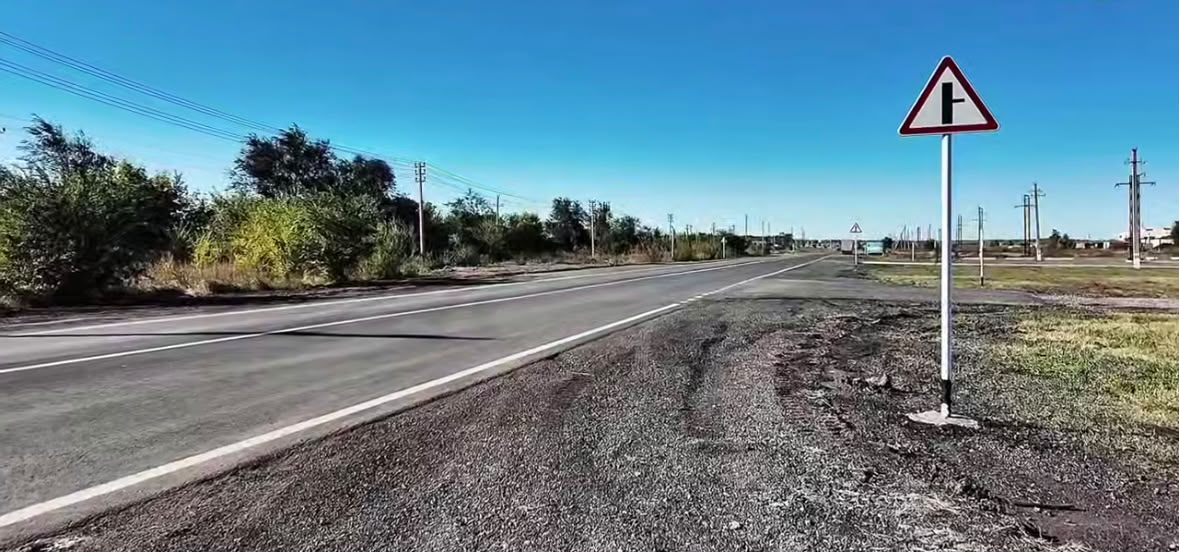 Рудныйдың батыс айналма жолы 46 жылдан кейін жаңартылды