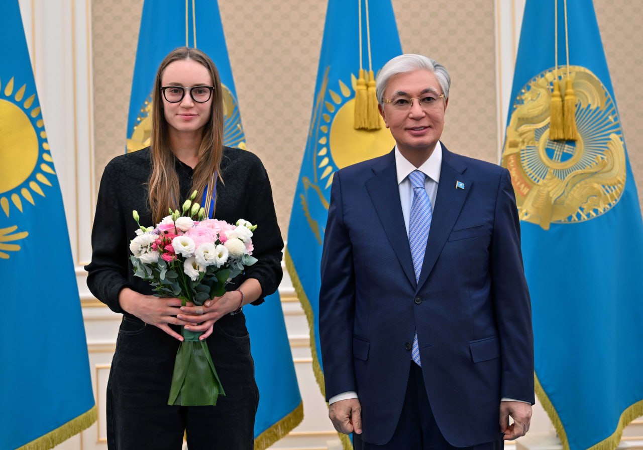 Президент Елена Рыбакинаны &laquo;Барыс&raquo; орденімен марапаттады
