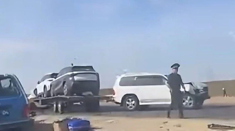 Ақтөбе облысында үш көлік соқтығысып, бір адам қаза тапты