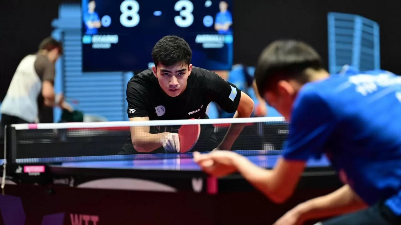 Искендер Харки вышел в основную сетку WTT Contender Almaty 2026 