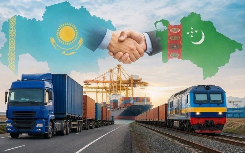 Қазақстан мен Түрікменстан арасындағы жүк тасымалы жеңілдеуі мүмкін