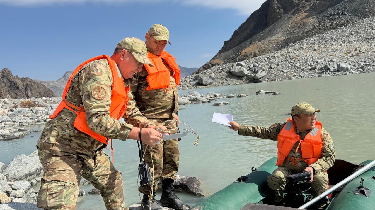 Жетісуда Қора өзені бассейніндегі мореналық көлдер зерттелді