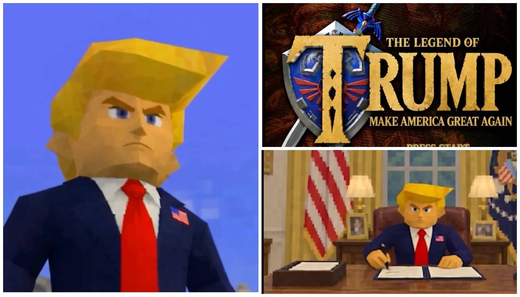 Дональд Трамп енді ойын кейіпкеріне айналды