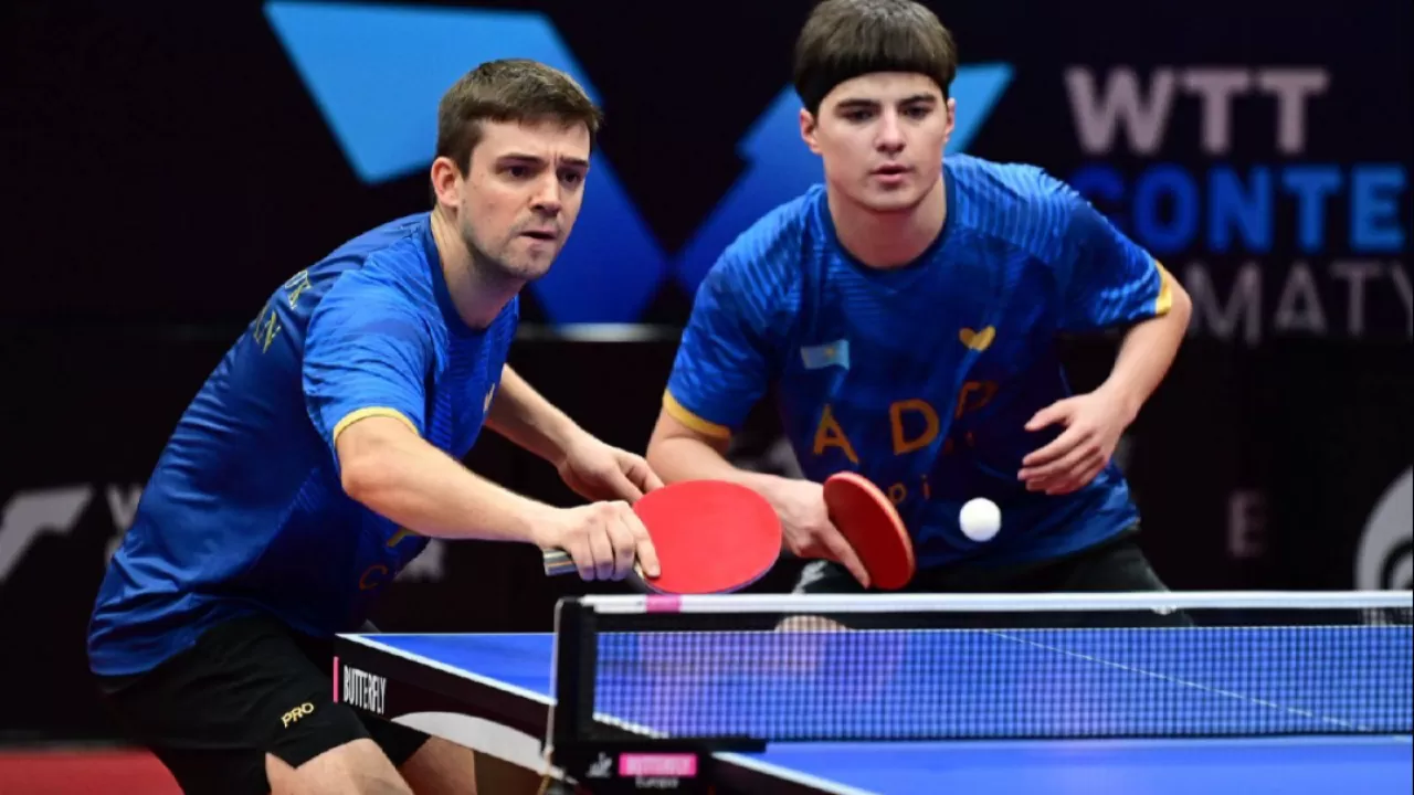 Герасименко и Курмангалиев одержали победу в 1/8 финала WTT Contender Almaty 