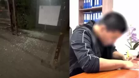 Астанада жасөспірім аялдамаға зақым келтіргені үшін жауапқа тартылды