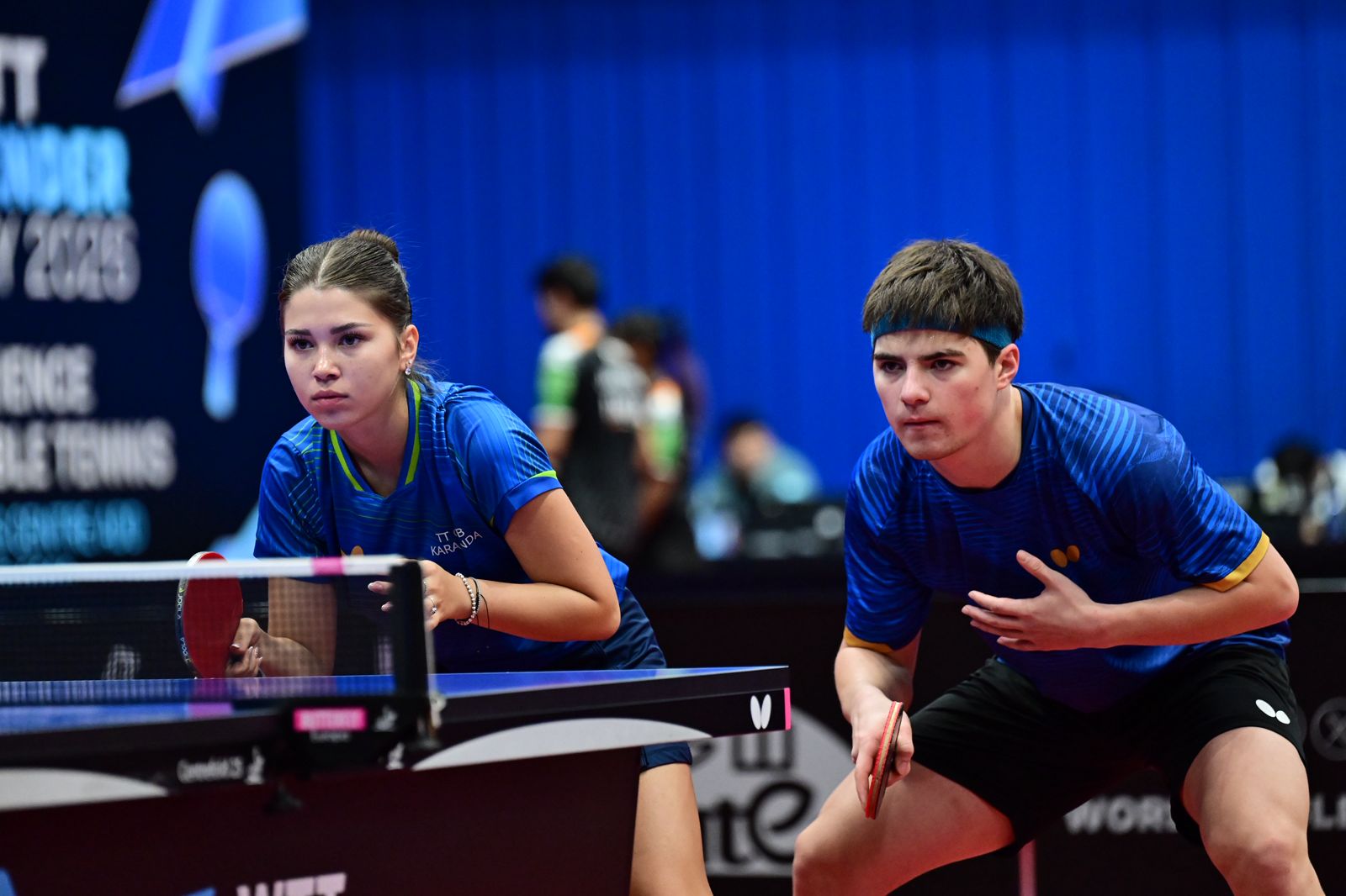 Қазақстандық аралас жұп WTT Contender Almaty турнирінің ширек финалында сүрінді