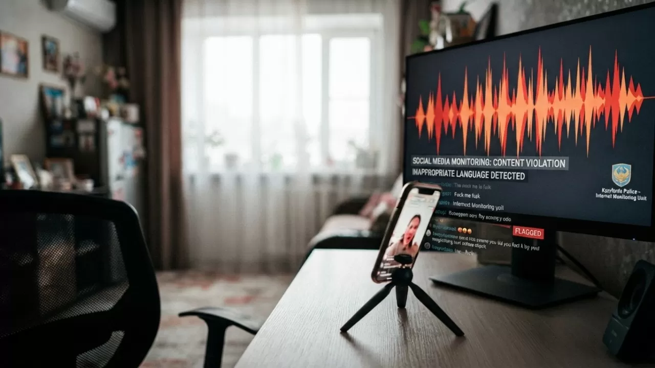 Мат в прямом эфире: жительницу Кызылорды оштрафовали за TikTok