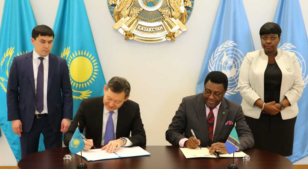 Казахстан и Танзания установили дипломатические отношения 