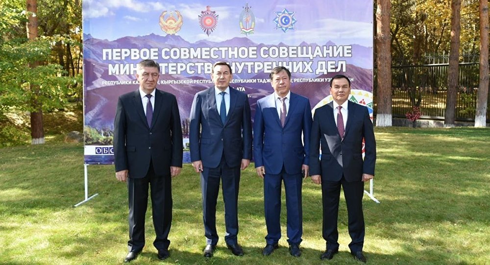 МВД стран Центральной Азии договорились усилить безопасность приграничных зон 