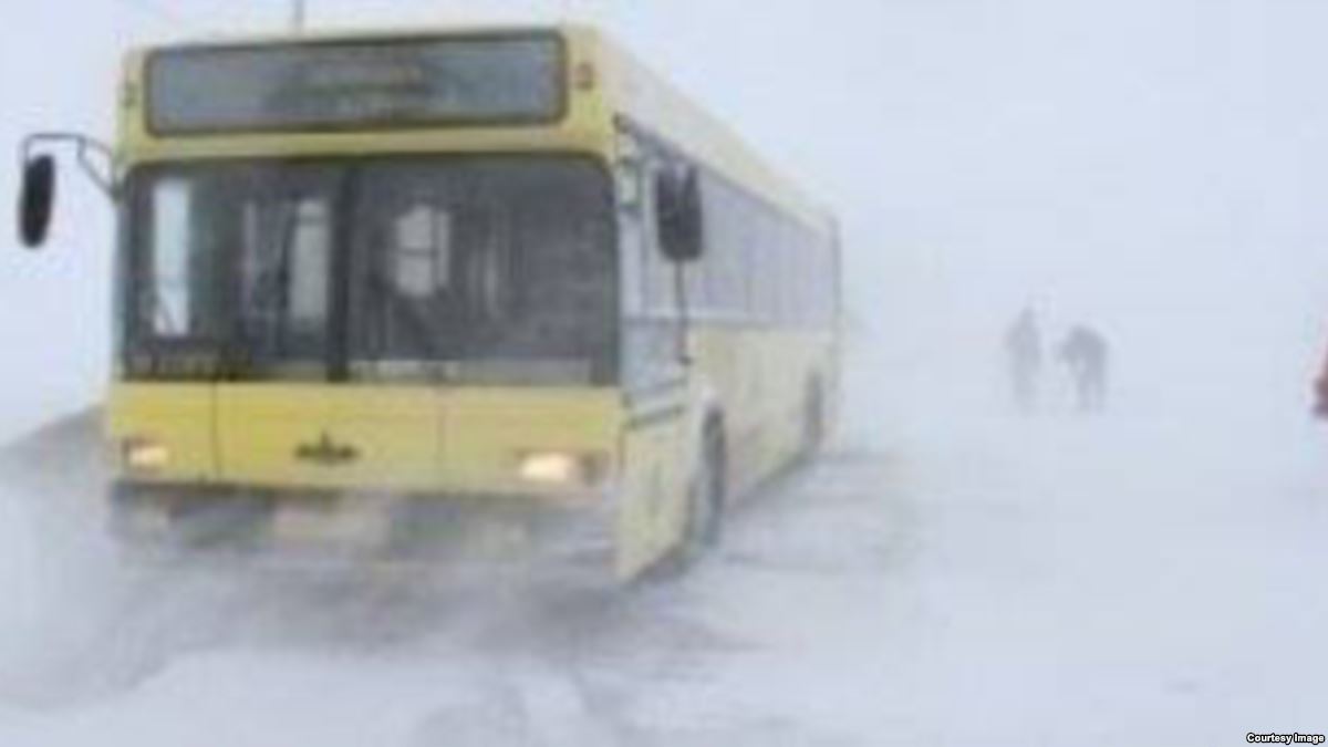 Эвакуированы из сломанного автобуса на трассе Самара – Шымкент семь граждан Узбекистана  
