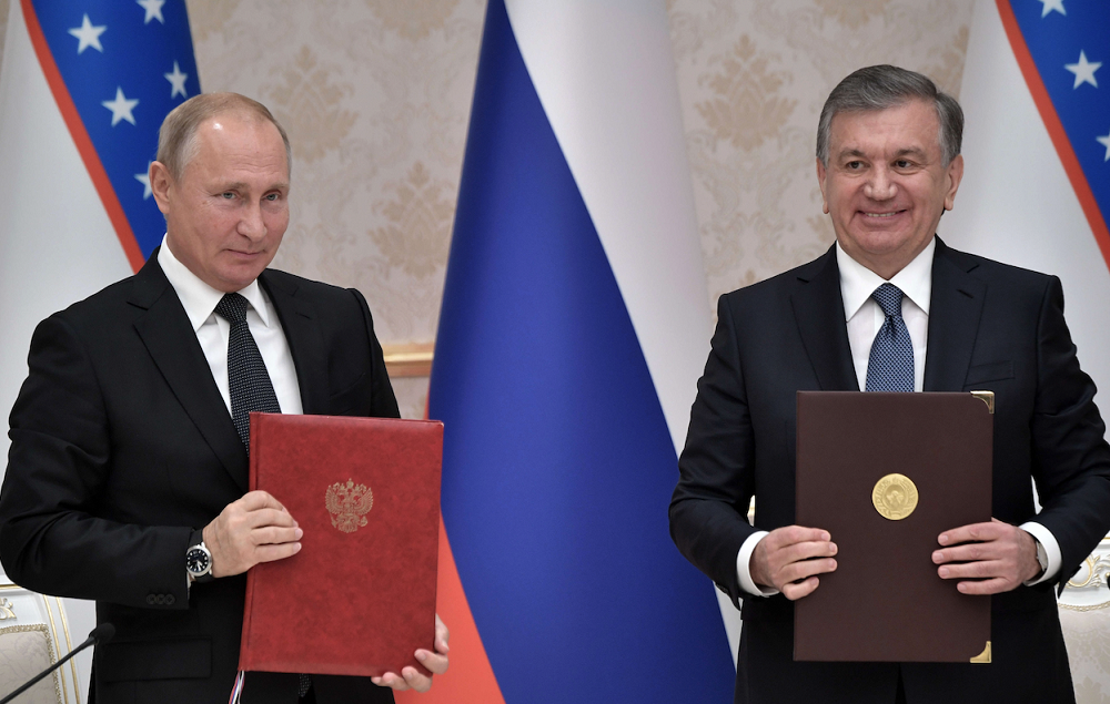 Путин и Мирзиёев запустили в Узбекистане проект по строительству АЭС 