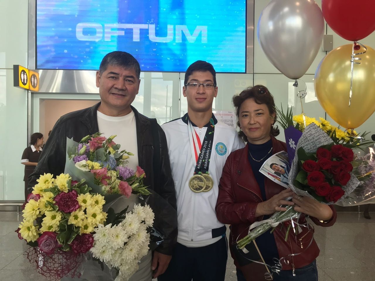 Двукратный бронзовый призер Азиады-2018 Адильбек Мусин вернулся в Астану