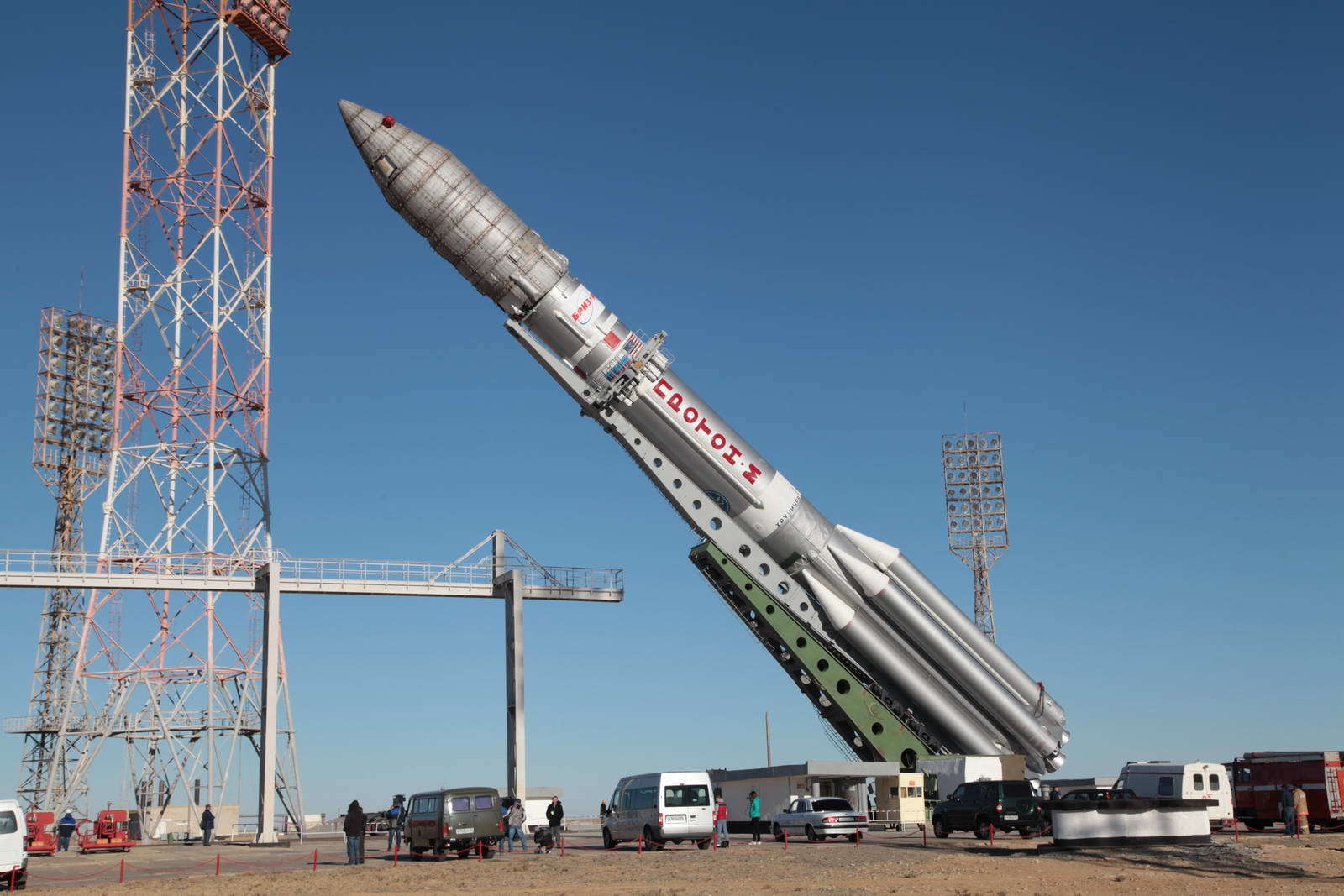 Семь пусков ракет "Протон" с Байконура планируется провести в 2019 году