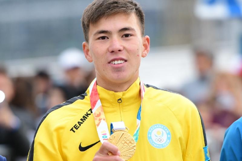 Диас Бахраддин завоевал "золото" на юношеской Олимпиаде-2018