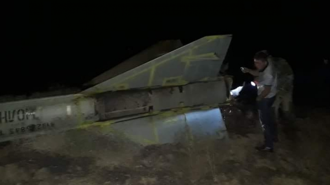В Атырауской области при тушении степного пожара обнаружили фрагмент ракеты 