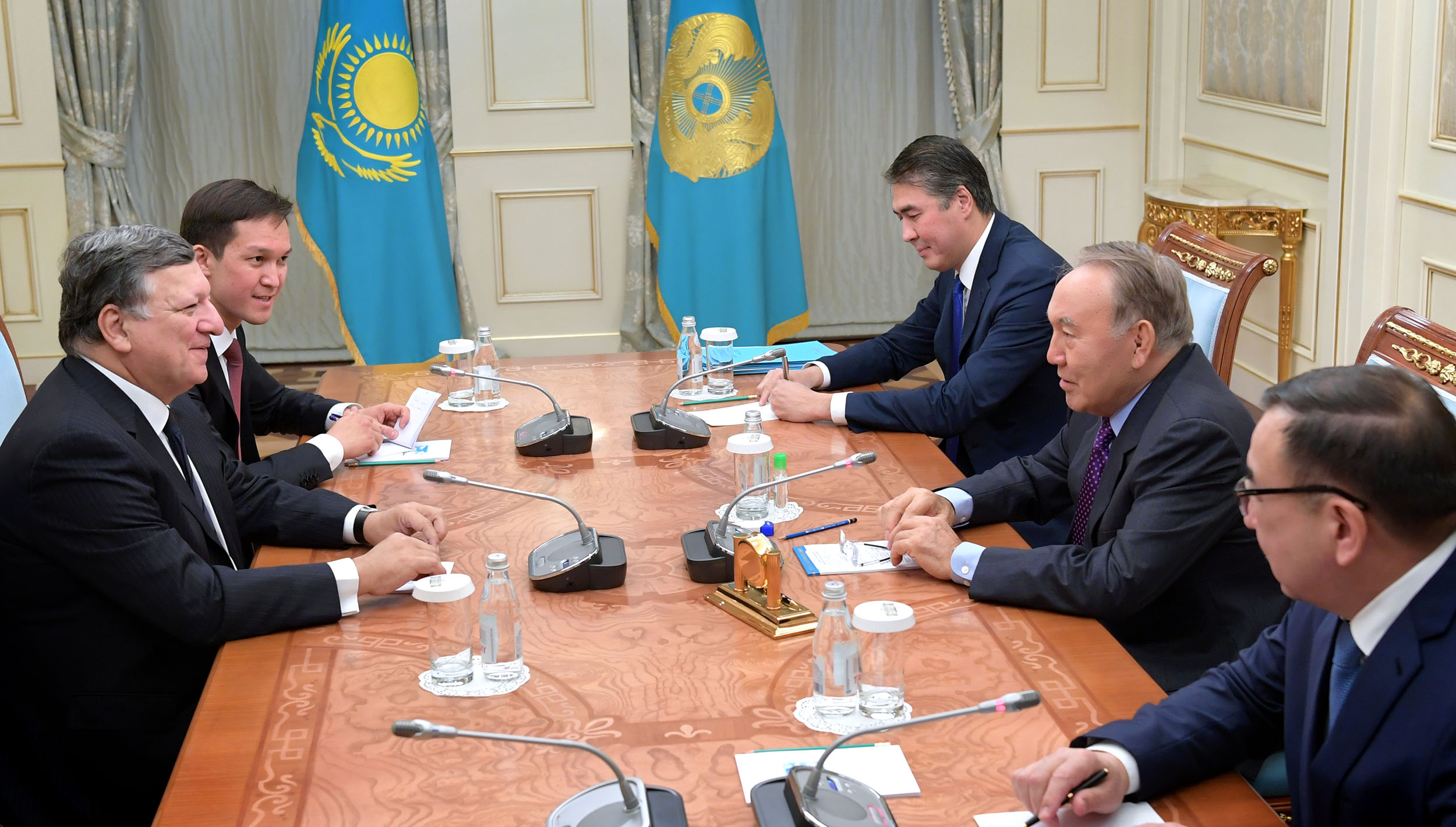 Нурсултан Назарбаев встретился с экс-председателем Еврокомиссии Жозе Мануэлем Баррозу 
