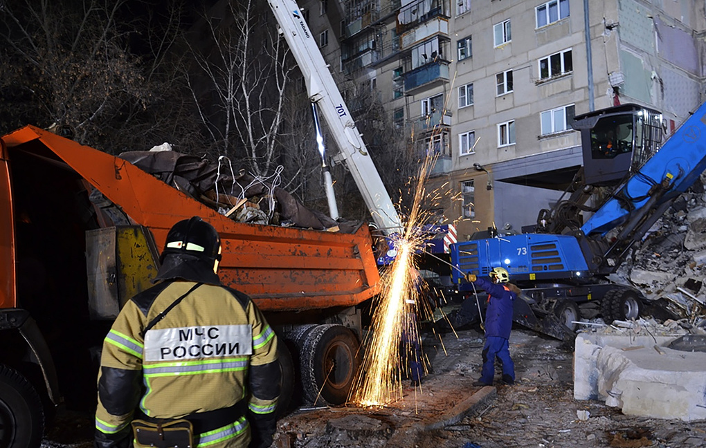 При разборе завалов в Магнитогорске обнаружено тело восьмого погибшего