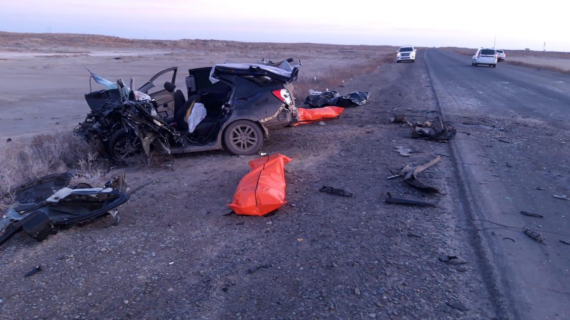 Атырау облысында жол апатынан 5 адам қаза болды