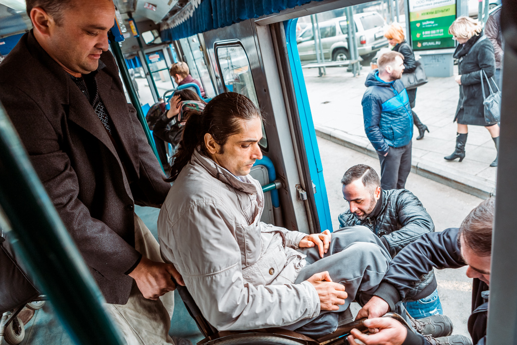 Только 40 процентов костанайских автобусов адаптированы под инвалидов