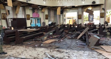 Филиппинде шіркеудегі жарылыстан 19 адам мерт болды