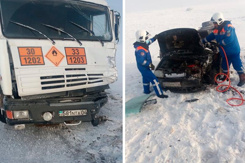 Четыре человека погибли в ДТП на трассе Самара – Шымкент