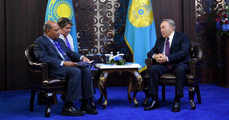Назарбаев обсудил с главой ЕБРР перспективы реализации совместных проектов 