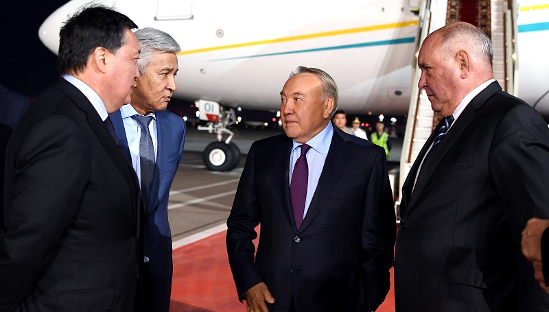 Нұрсұлтан Назарбаев жұмыс сапарымен Ресей Федерациясына келді (Видео)