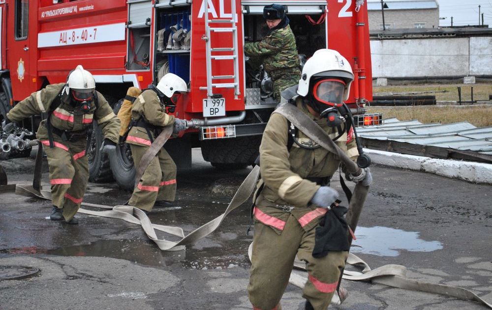 В слесарной мастерской при колледже в Акмолинской области произошел пожар