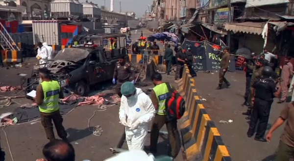 Пәкістанда лаңкестік жарылыстан 8 адам қаза тапты 