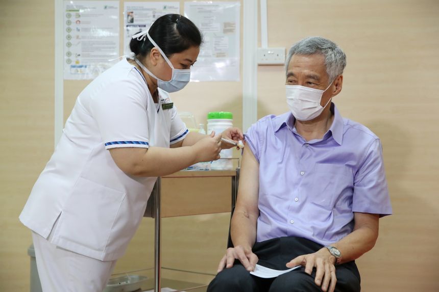 Сингапурда ақпаннан бастап тегін вакцина егу жүргізіледі