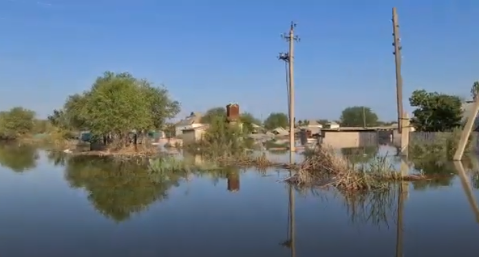 В подтопленных селах на юге РК откачали около 2 млн кубометров воды  