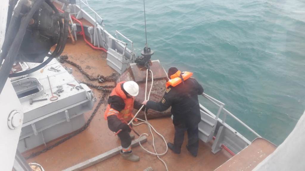 Навигация прекращена в казахстанской акватории Каспийского моря 