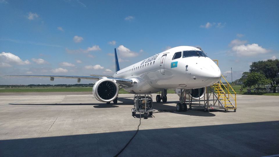 "Эйр Астана" әуе компаниясы тағы бір Embraer 190-Е2 ұшағын алды