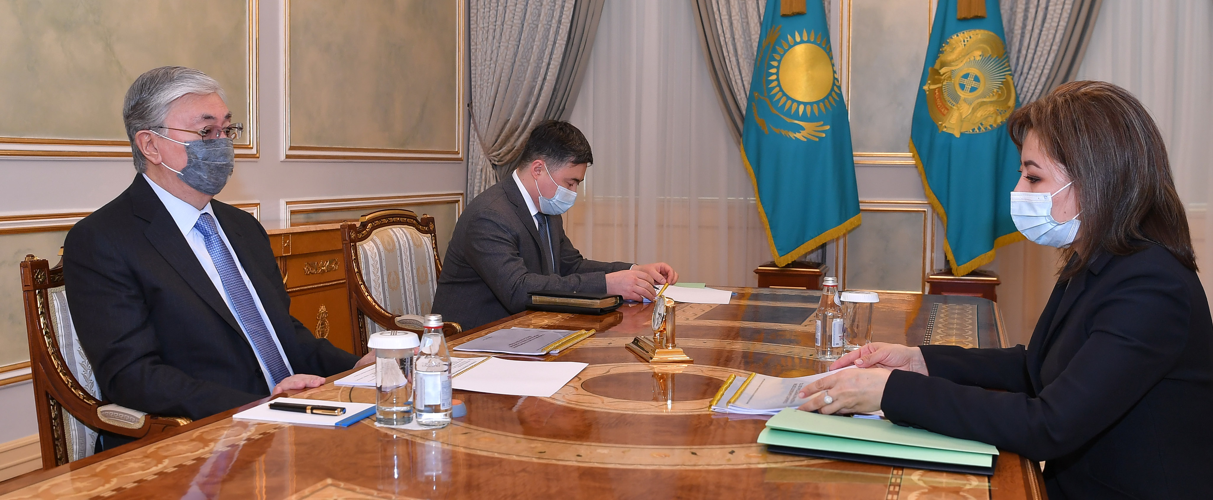 Мадина Абылкасымова доложила президенту об итогах развития финансового рынка Казахстана