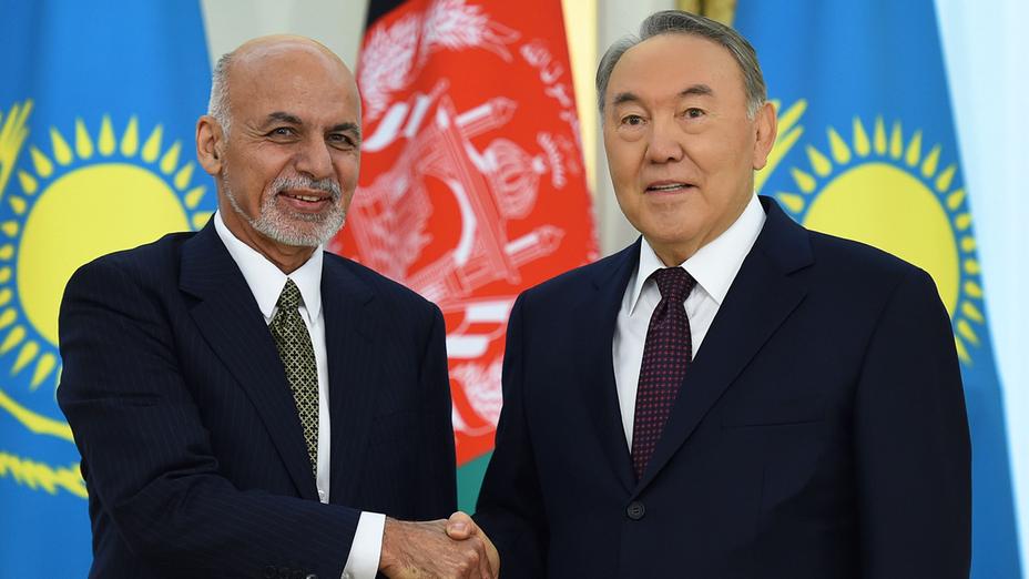 Назарбаев обсудил с президентом Афганистана вопросы региональной безопасности