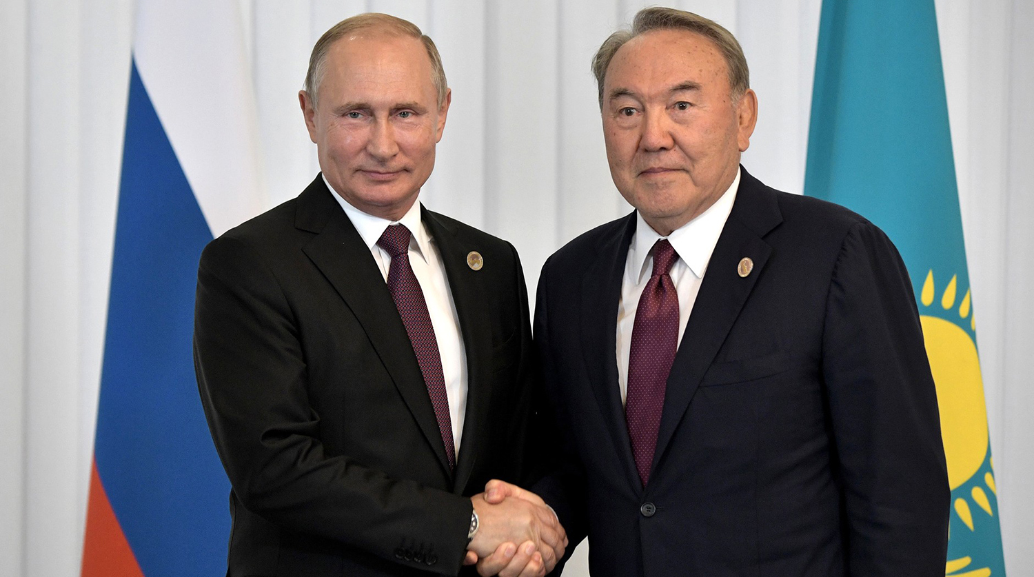 Владимир Путин Нұрсұлтан Назарбаевты 80 жылдық мерейтойымен құттықтады