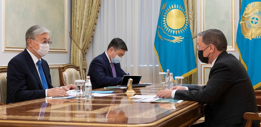 Сапархан Омаров сообщил президенту о реализации политики импортозамещения