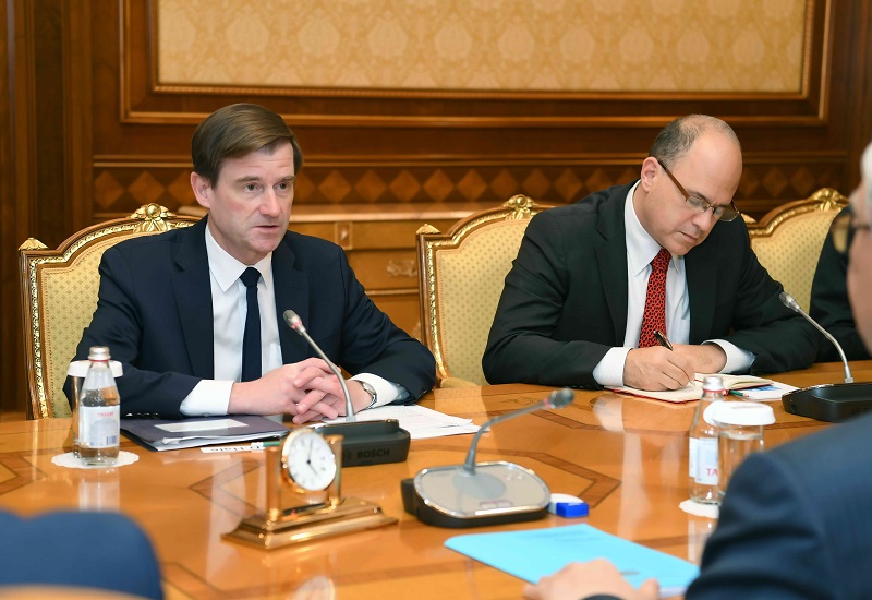 Касым-Жомарт Токаев принял заместителя госсекретаря США Дэвида Хэйла