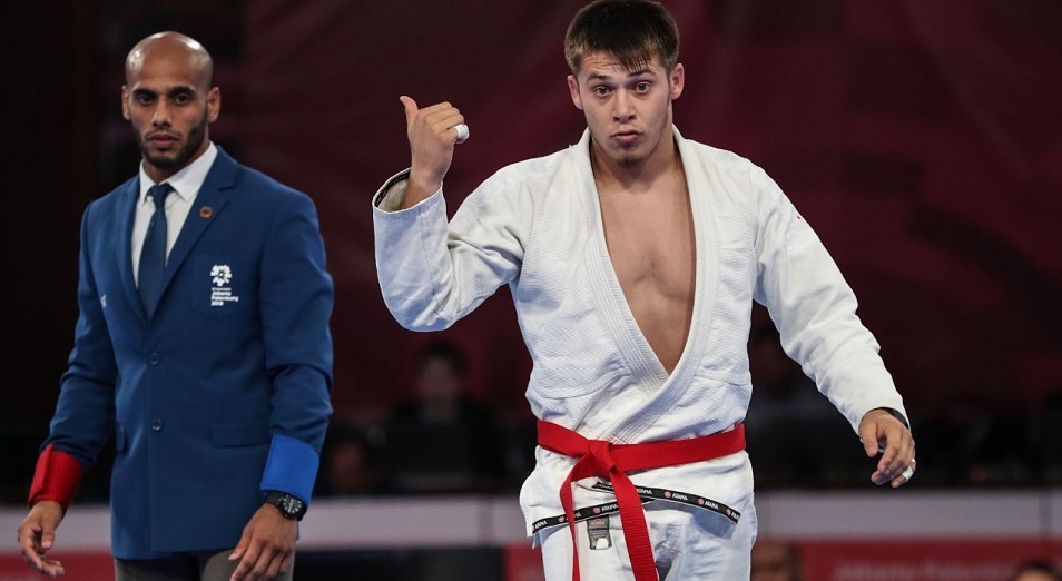 Руслан Исраилов завоевал золотую медаль в джиу-джитсу на Азиаде-2018