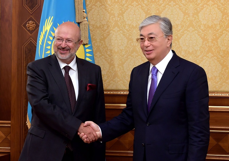 Президент РК и Верховный комиссар ОБСЕ обменялись мнениями о ситуации в области межэтнических отношений