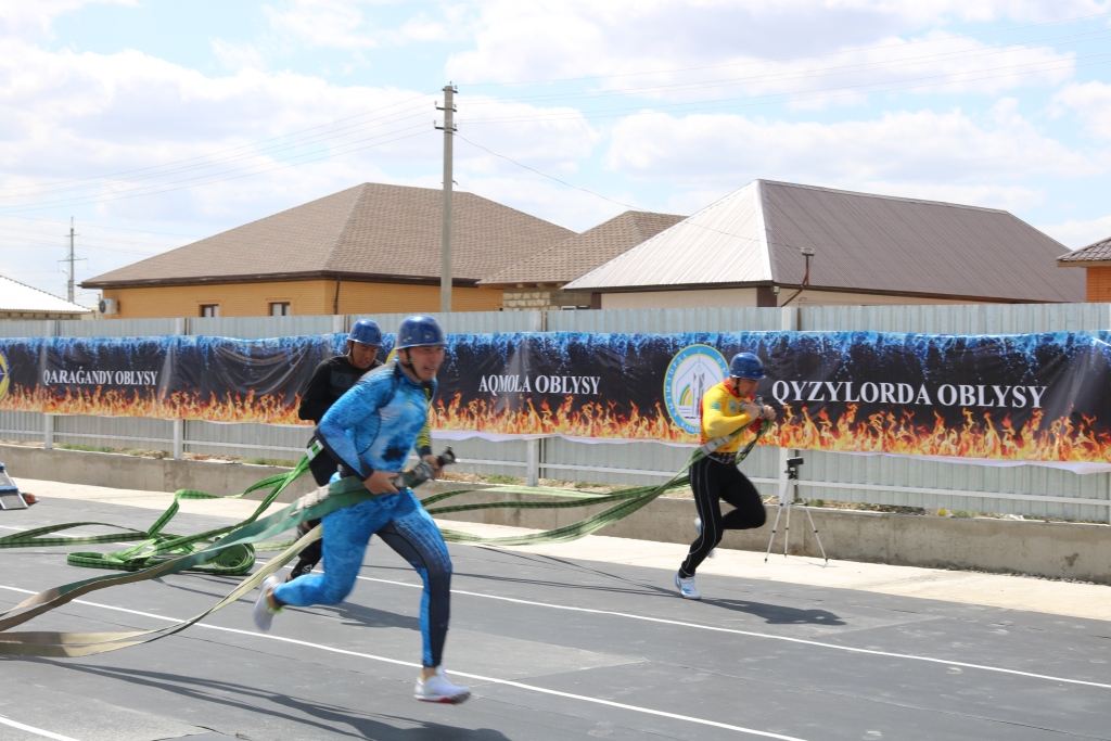   Өрт сөндіру-құтқарудан Қазақстан чемпионаты өтіп жатыр