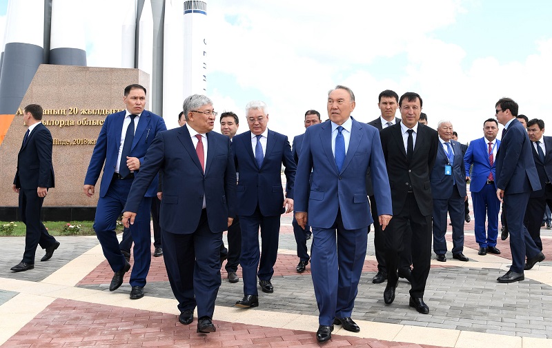 Казахстан становится полноценной космической державой – Назарбаев 