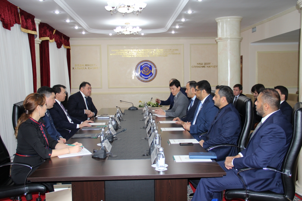 Борцы с коррупцией Казахстана и ОАЭ договорились о сотрудничестве