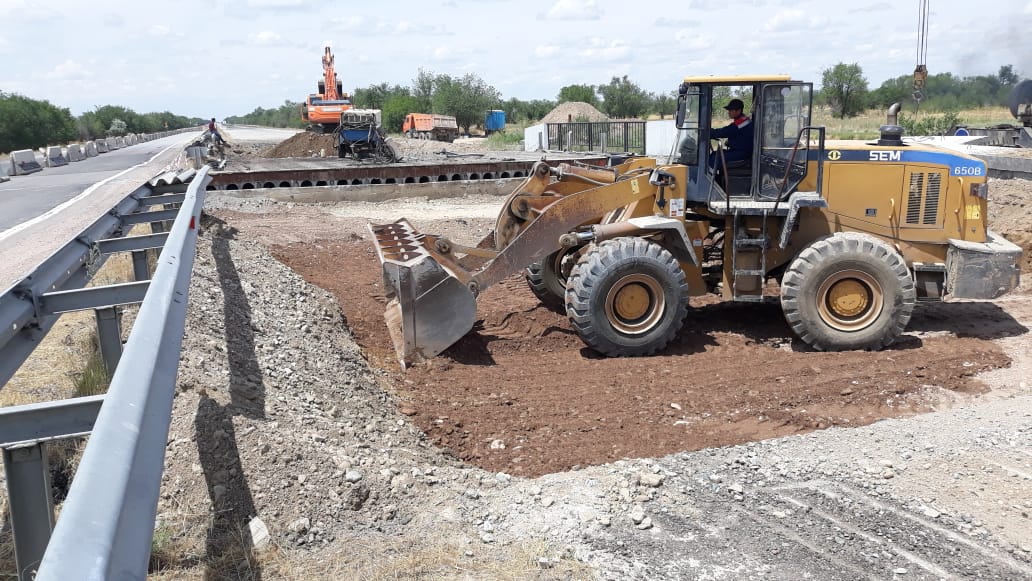  "Алматы-Ташкент-Термез" автожолының өткелдері жөнделіп жатыр