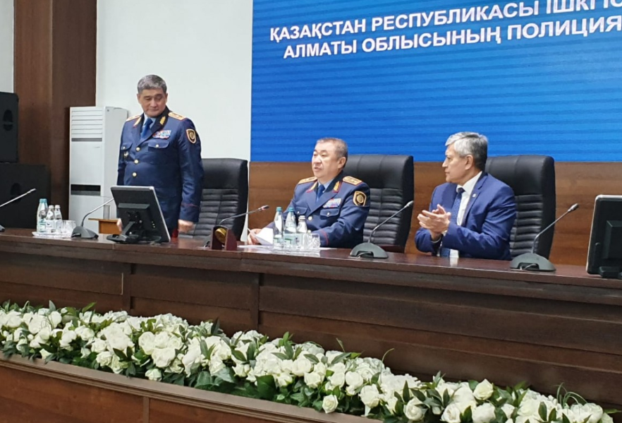 Алматы облысы Полиция департаментінің басшысы тағайындалды