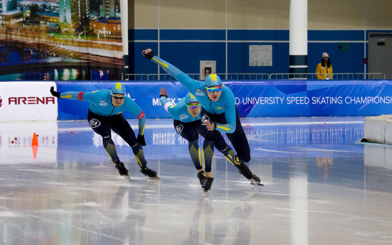 Казахстанский конькобежец завоевал золотую медаль в Калгари   